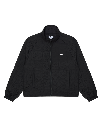 OBEY CLOTHING OBEY ICON QUILTED JACKET BLACK 121800629-BLK