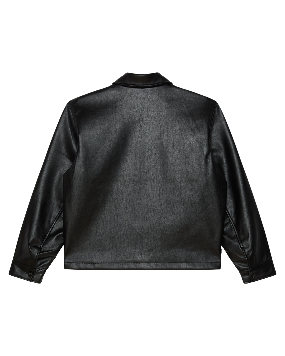 OBEY CLOTHING OBEY WORKMAN PU JACKET BLACK 121800631-BLK