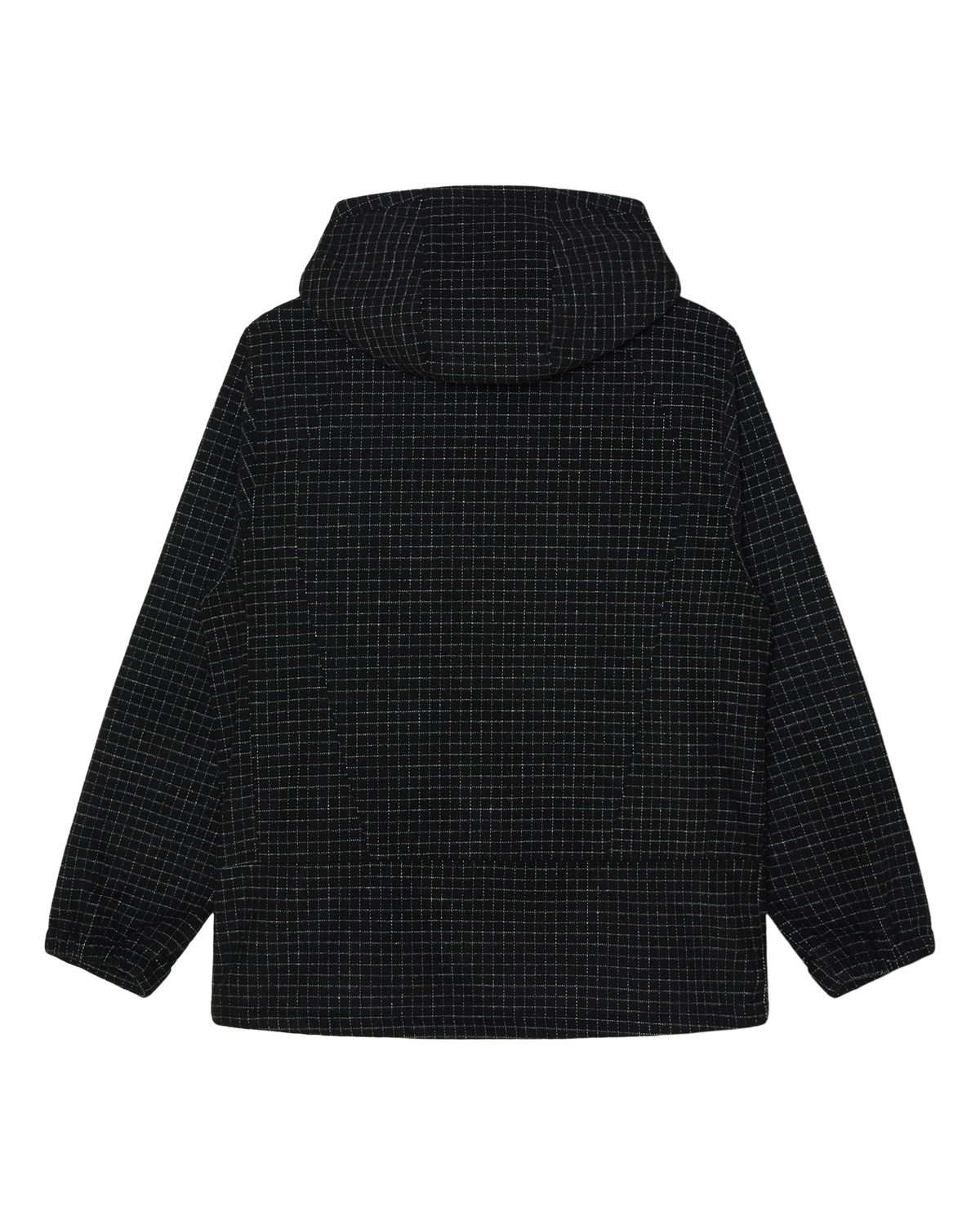 OBEY CLOTHING OBEY OBSIDIAN WOOLY JACKET BLACK PLAID 121800641-PBK
