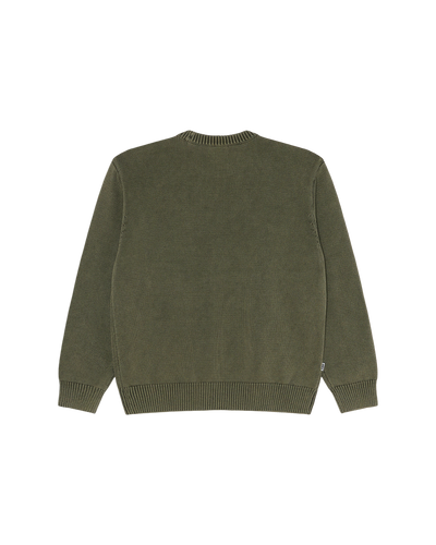 OBEY CLOTHING FADE WASH SPEED LOGO SWEATER CHIMERA FADED WASH 151000132-CMR