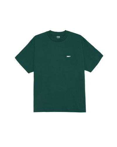OBEY CLOTHING THE MEDIUM IS THE MESSAGE CLASSIC T-SHIRT RAINFOREST 165264333-RFR