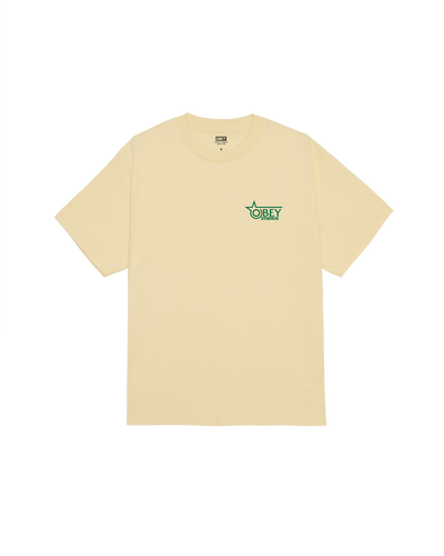 OBEY CLOTHING ABSOLUTELY ABSURD PALE YELOW 165264368-PLY
