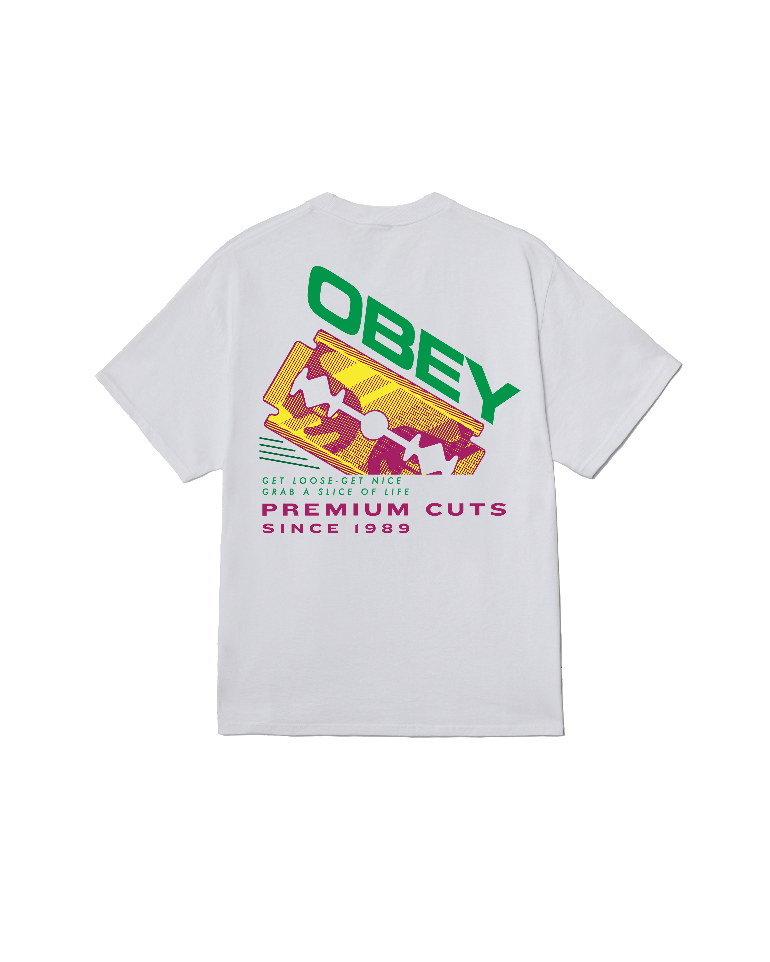 OBEY CLOTHING RAZOR WHITE 165264482-WHT