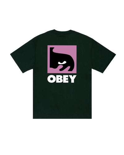 OBEY CLOTHING QUARTER EYE ICON RAIN FOREST 168024462-FOR