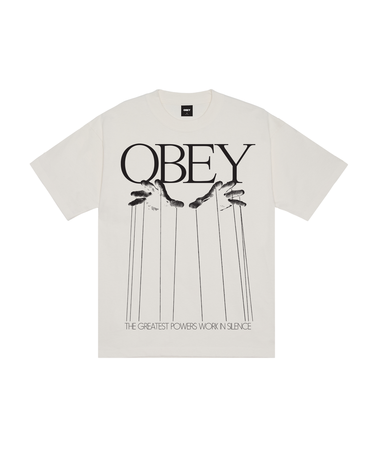 OBEY CLOTHING MARIONETTE VINTAGE WHITE 168024502-VWH