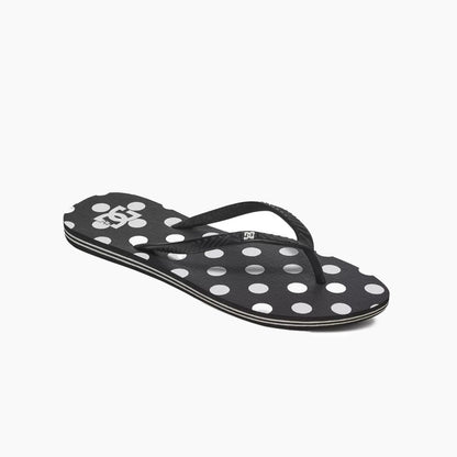 DC SHOES SPRAY FLIP FLOPS GRAFFIK PRETO & BRANCO - 303363
