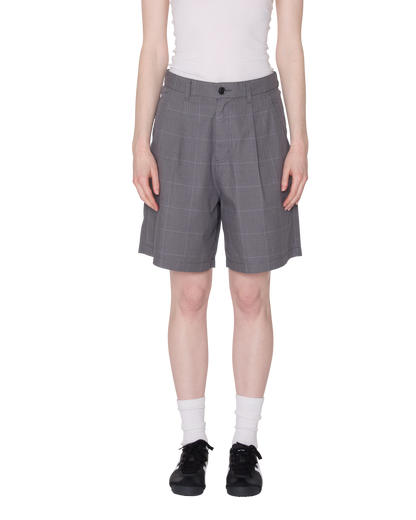OBEY CLOTHING OLIVIA PLAID SHORT GREY PLAID 272100060-GRY