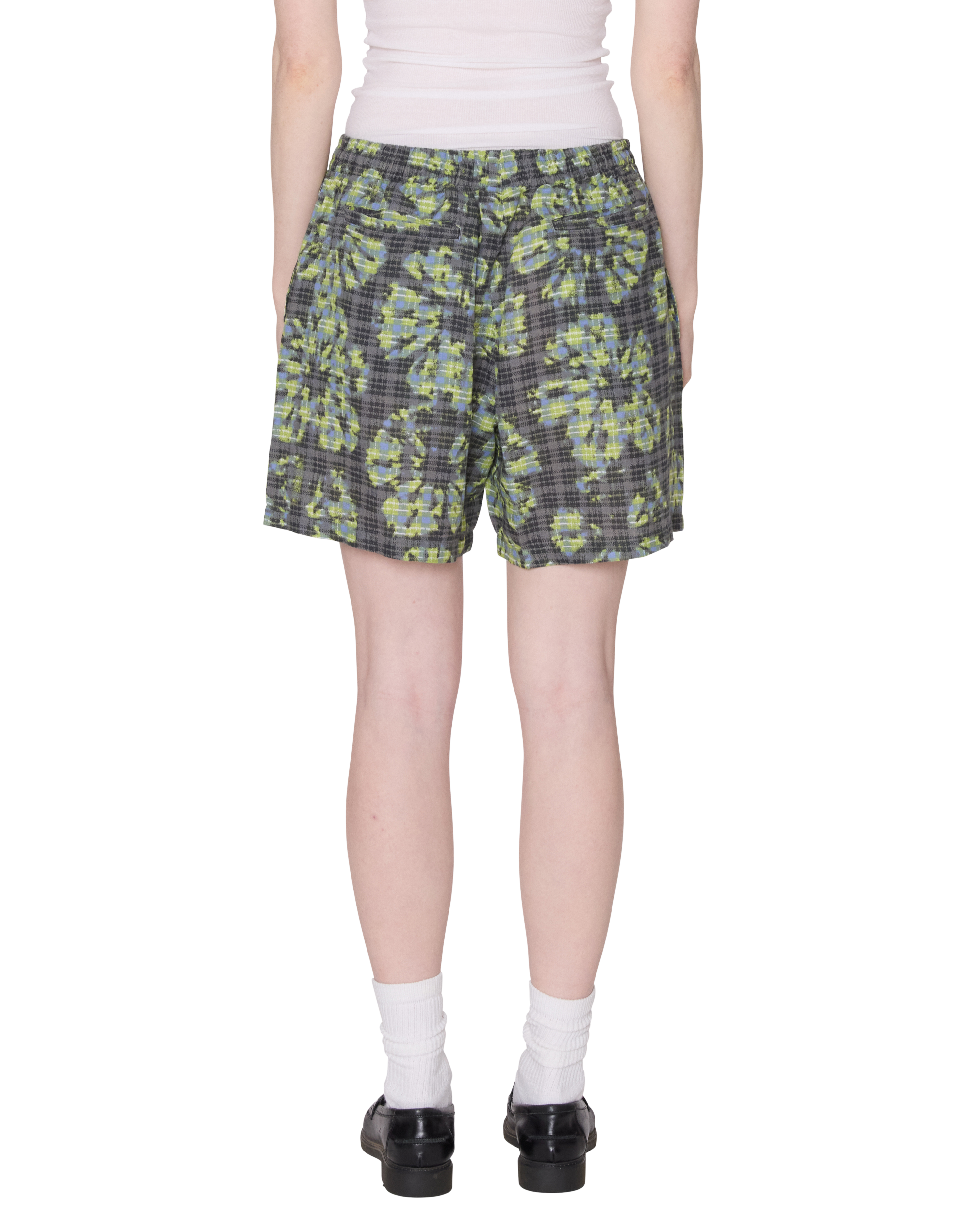OBEY CLOTHING ODI PLAID SHORT CHARCOAL MULTI 272120114-CHA