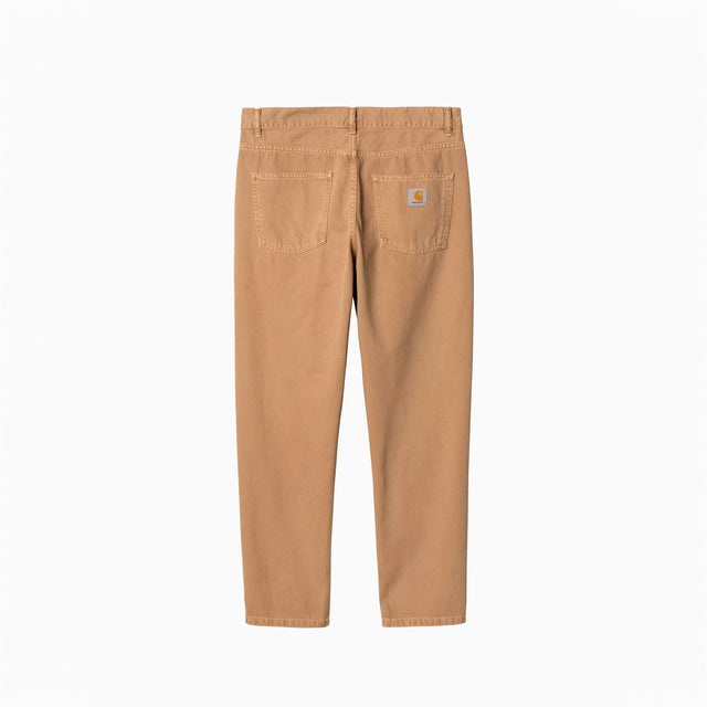 CARHARTT WIP NEWEL PANTALON PEANUT STONE DYED - I033123";;"