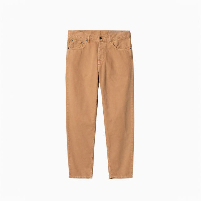 CARHARTT WIP NEWEL PANTALON PEANUT STONE DYED - I033123";;"