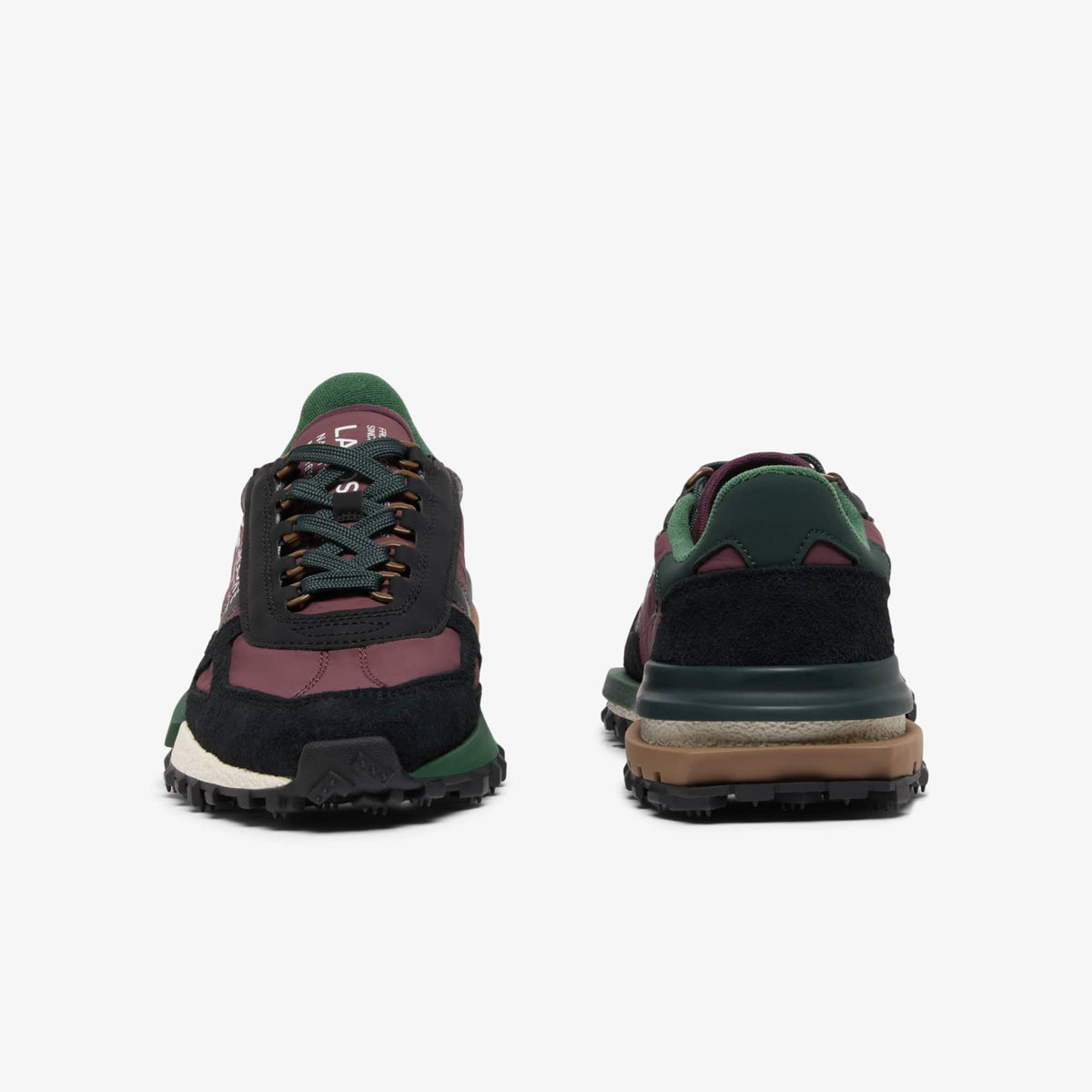 LACOSTE ELITE ACTIVE BURGUNDY / BLACK 52SMA0087