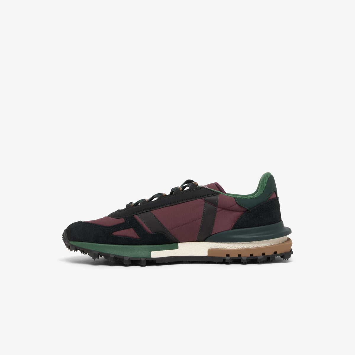 LACOSTE ELITE ACTIVE BURGUNDY / BLACK 52SMA0087