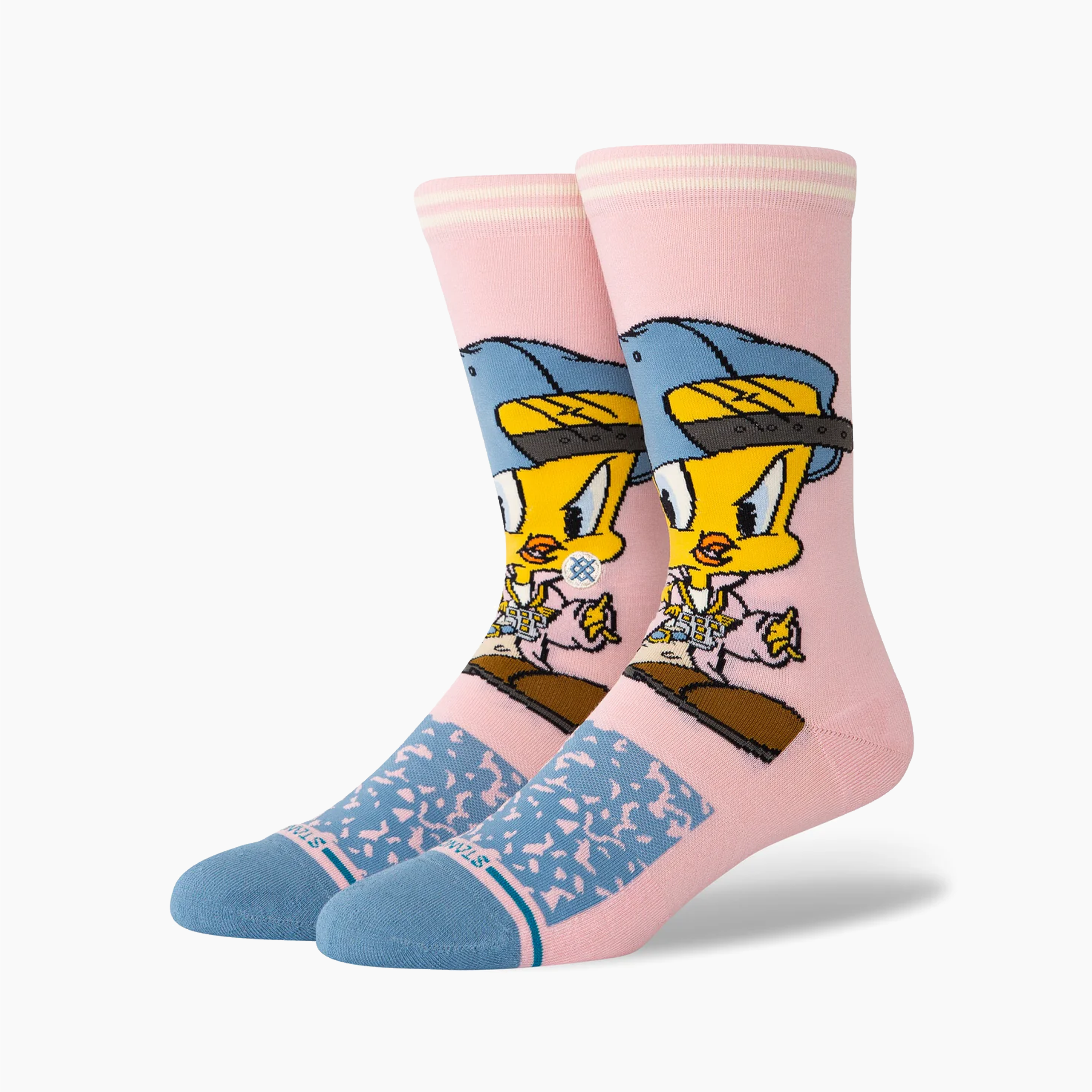 STANCE TWEETY CREW SOCK A545C24TWE-PNK