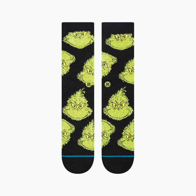 STANCE MEAN ONE CREW SOCK A555D22MEA-BLK