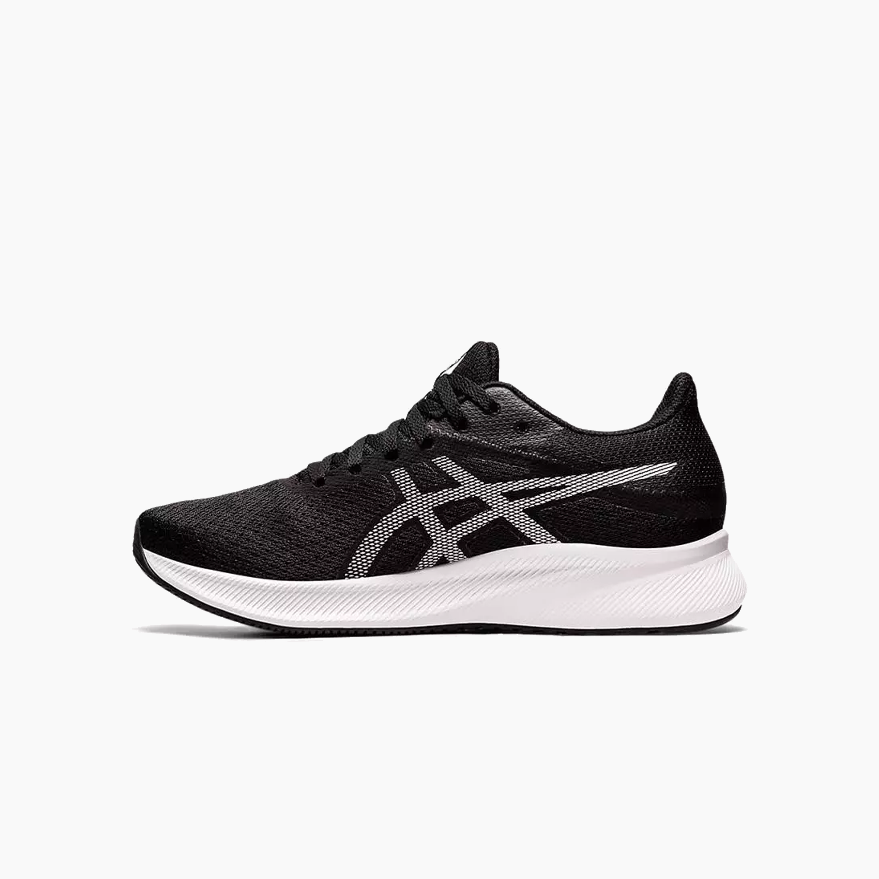 ASICS PATRIOT 13 BLACK WHITE AND GRAY 1012B312001