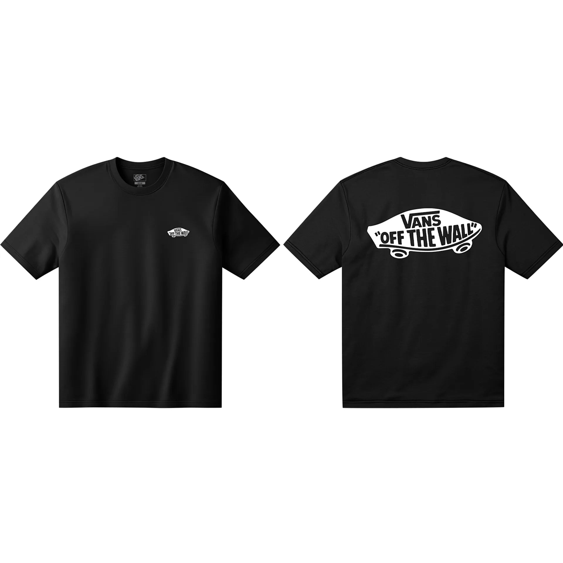 VANS DOUBLE STANDAR SS TEE BLACK WHITE VN000SYDY281