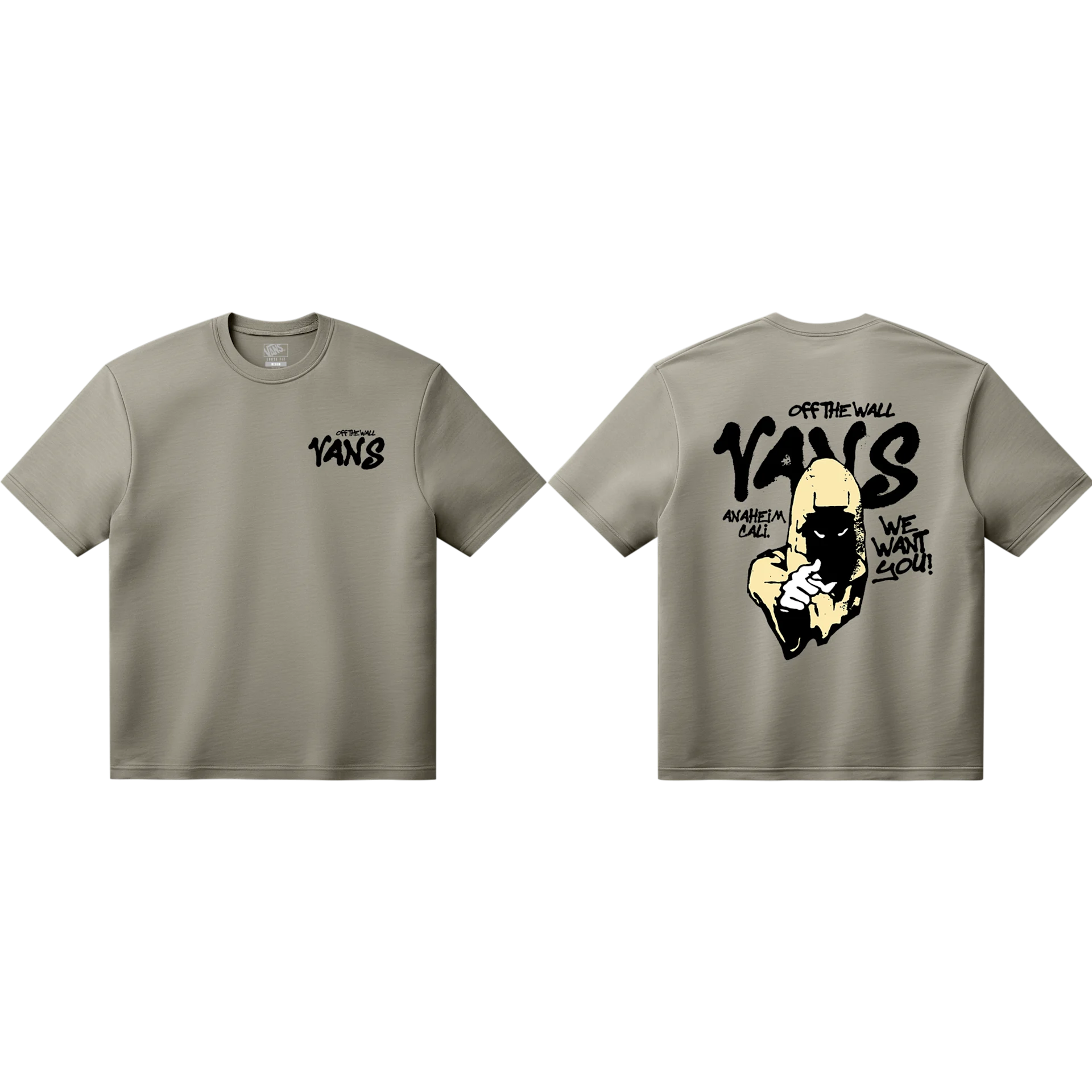 VANS REPEAR SAM LOOSE SS TEE WARM TAUPE VN000VXDE2V1