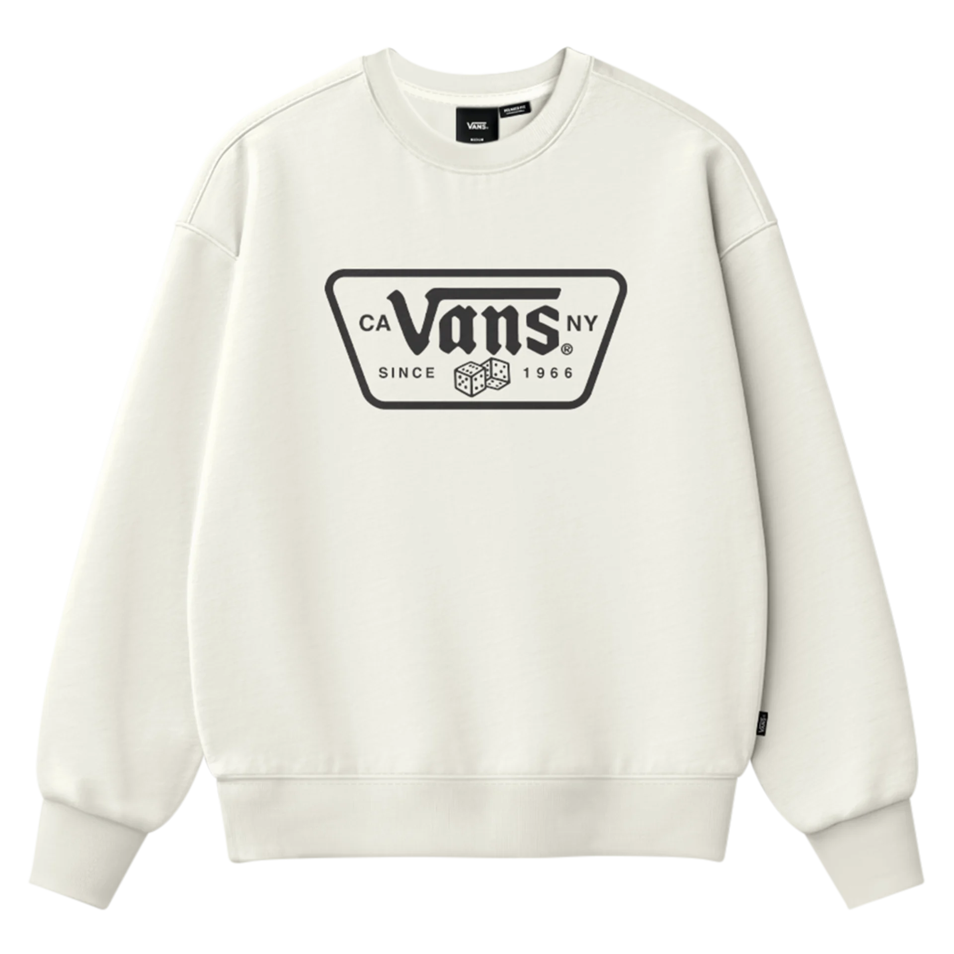VANS KNU PATCH CREW MARSHMALLOW VN000WTRFS81