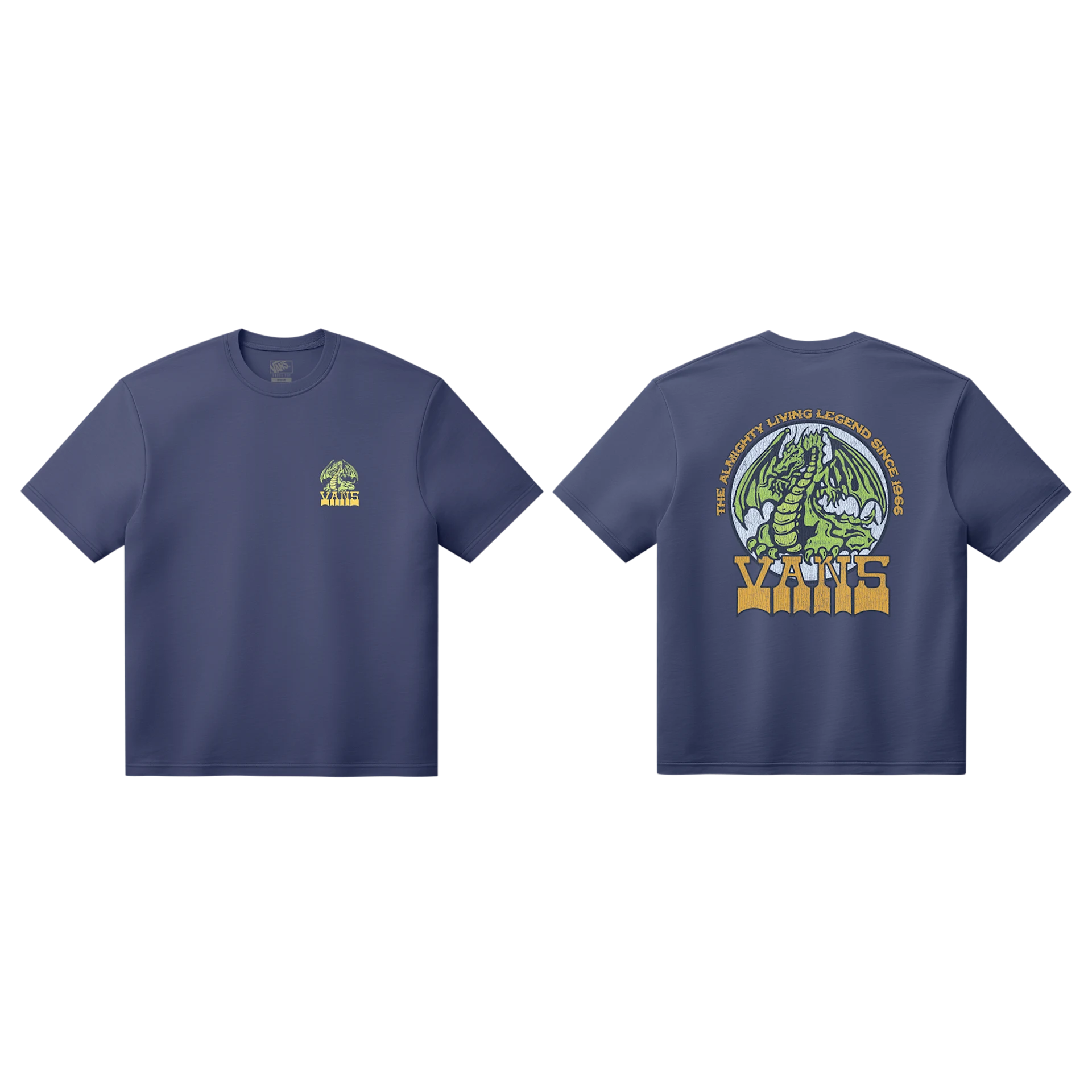 VANS LIVING LEGEND SS TEE TRUE NAVY VN000WYE5TU1