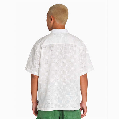 VANS CHEMISE À OREILLET WAYSIDE BLANCHE - VN000M1FFS81