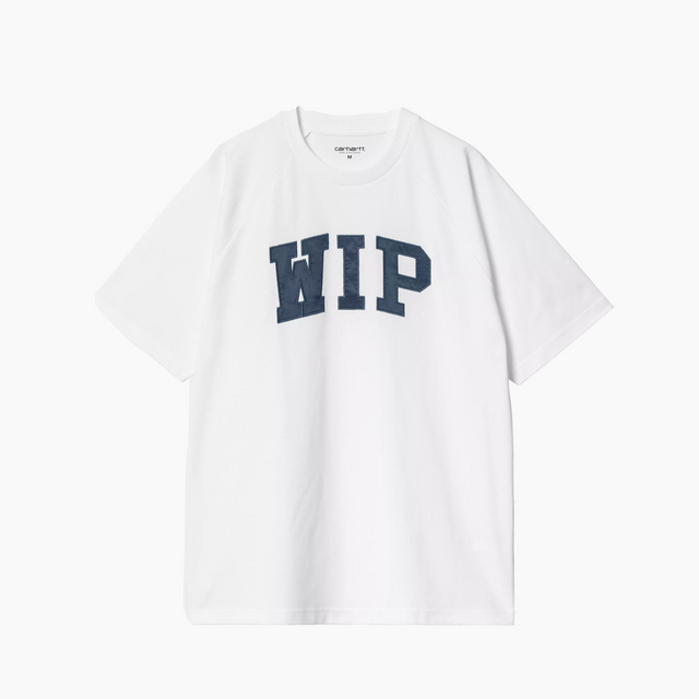 CARHARTT WIP S/S WIP T-SHIRT WHITE BLUE I034646-2Y2