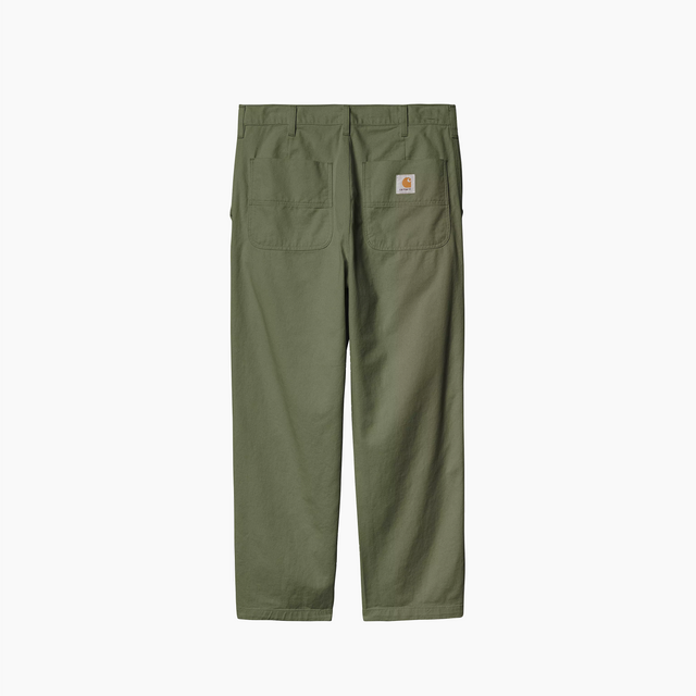 CARHARTT WIP ALBERT PANT 'FOUNTAIN' TWILL DOLLAR GREEN - I034804