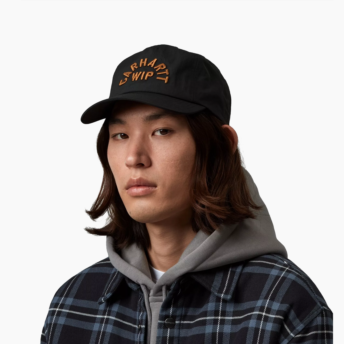 CARHARTT WIP ARCH SCRIPT CAP BLACK I037569