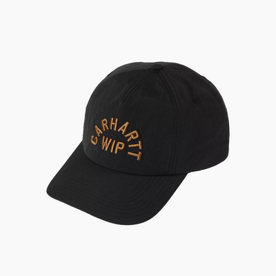 CARHARTT WIP ARCH SCRIPT CAP BLACK I037569
