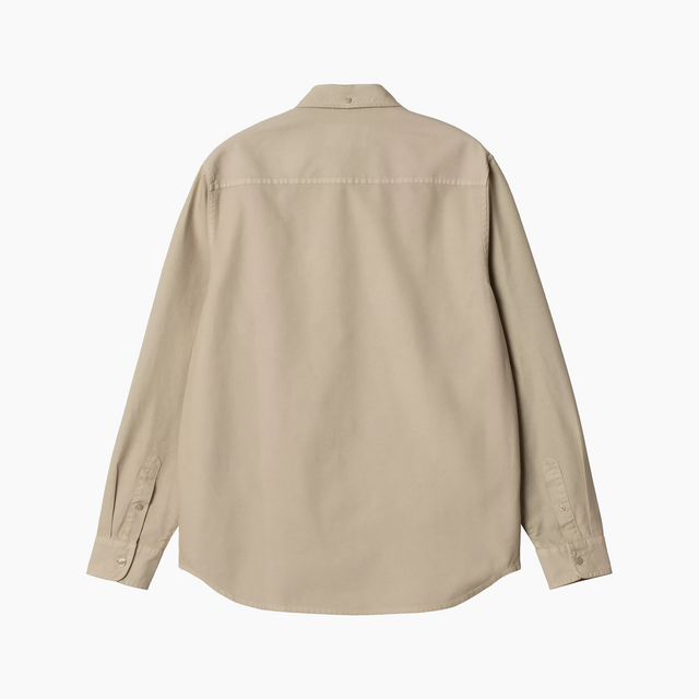 CARHARTT WIP L/S BOLTON SHIRT FLEUR DE SEL I030238-2LP