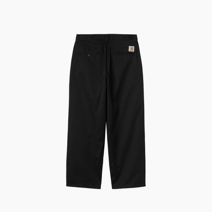 CARHARTT WIP BRANDY DOUBLE KNEE CHINO PANT BLACK RINSED I036093-89