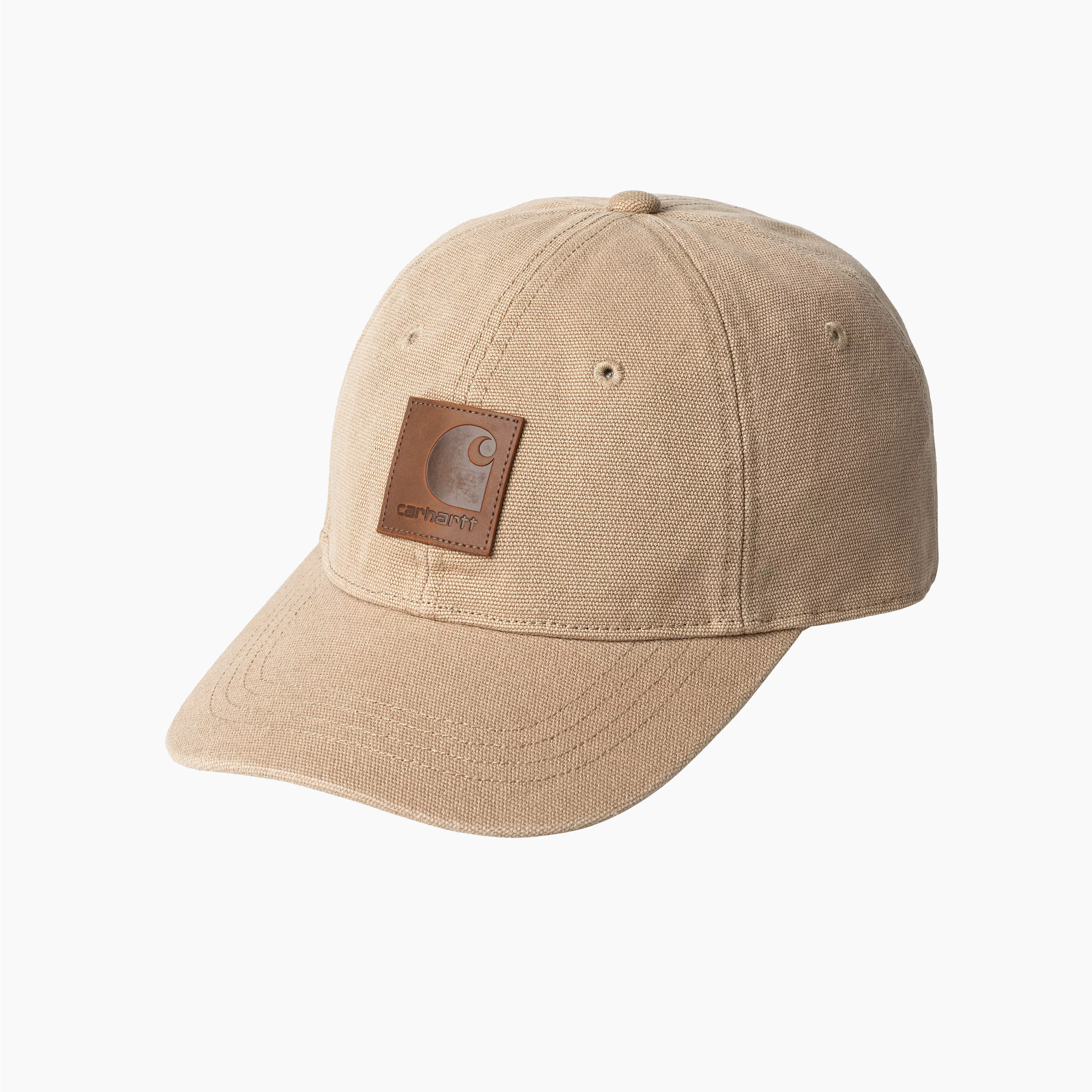 CARHARTT WIP CANVAS CAP DUSTY H BROWN - I034347