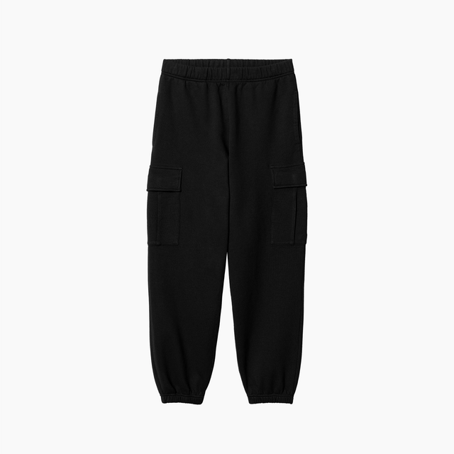 CARHARTT WIP CARGO SWEAT PANT BLACK - I032335