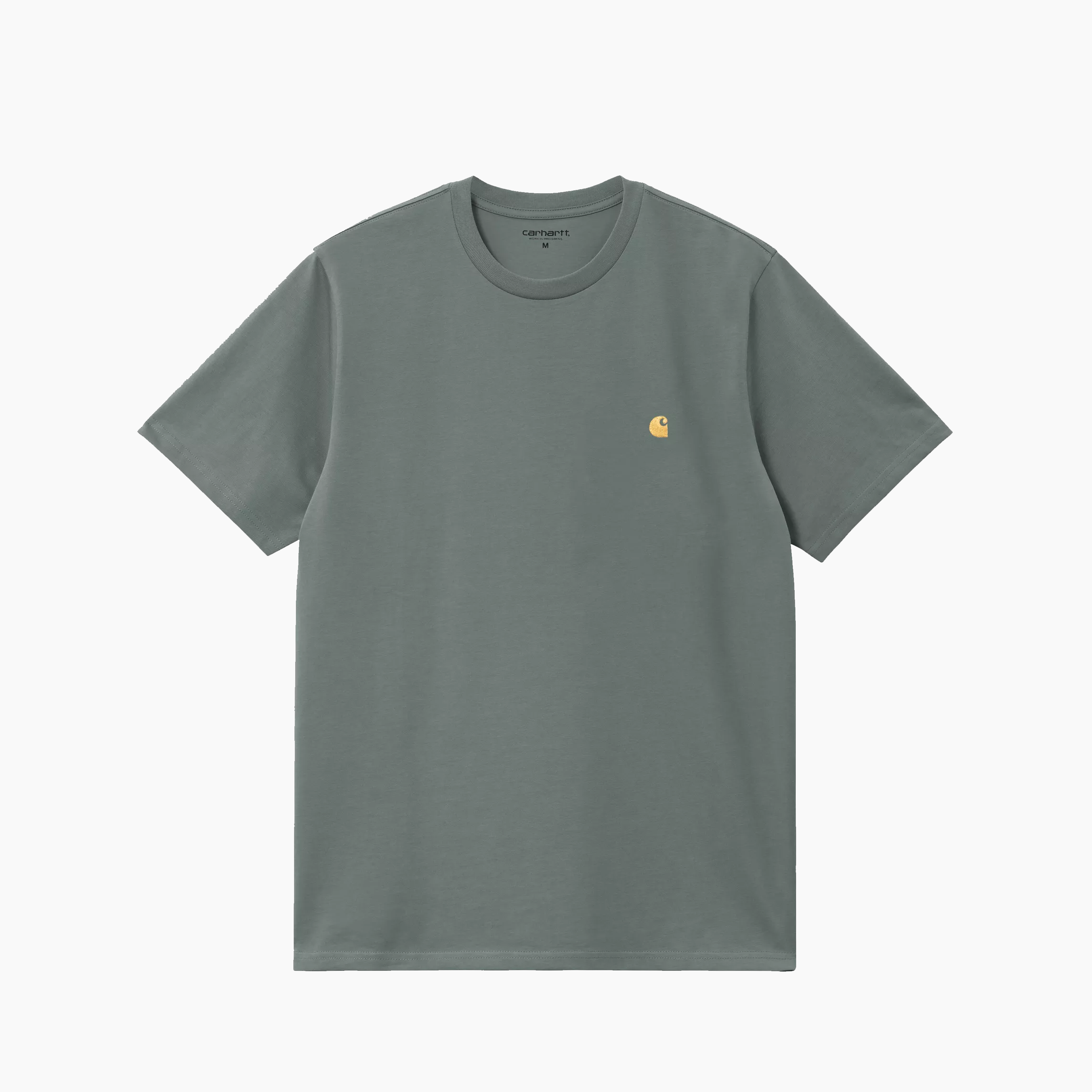 CARHARTT WIP CHASE T-SHIRT VELVET GREEN GOLD I026391-3H4