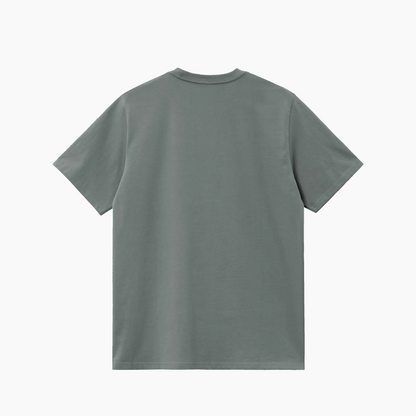 CARHARTT WIP CHASE T-SHIRT VELVET GREEN GOLD I026391-3H4