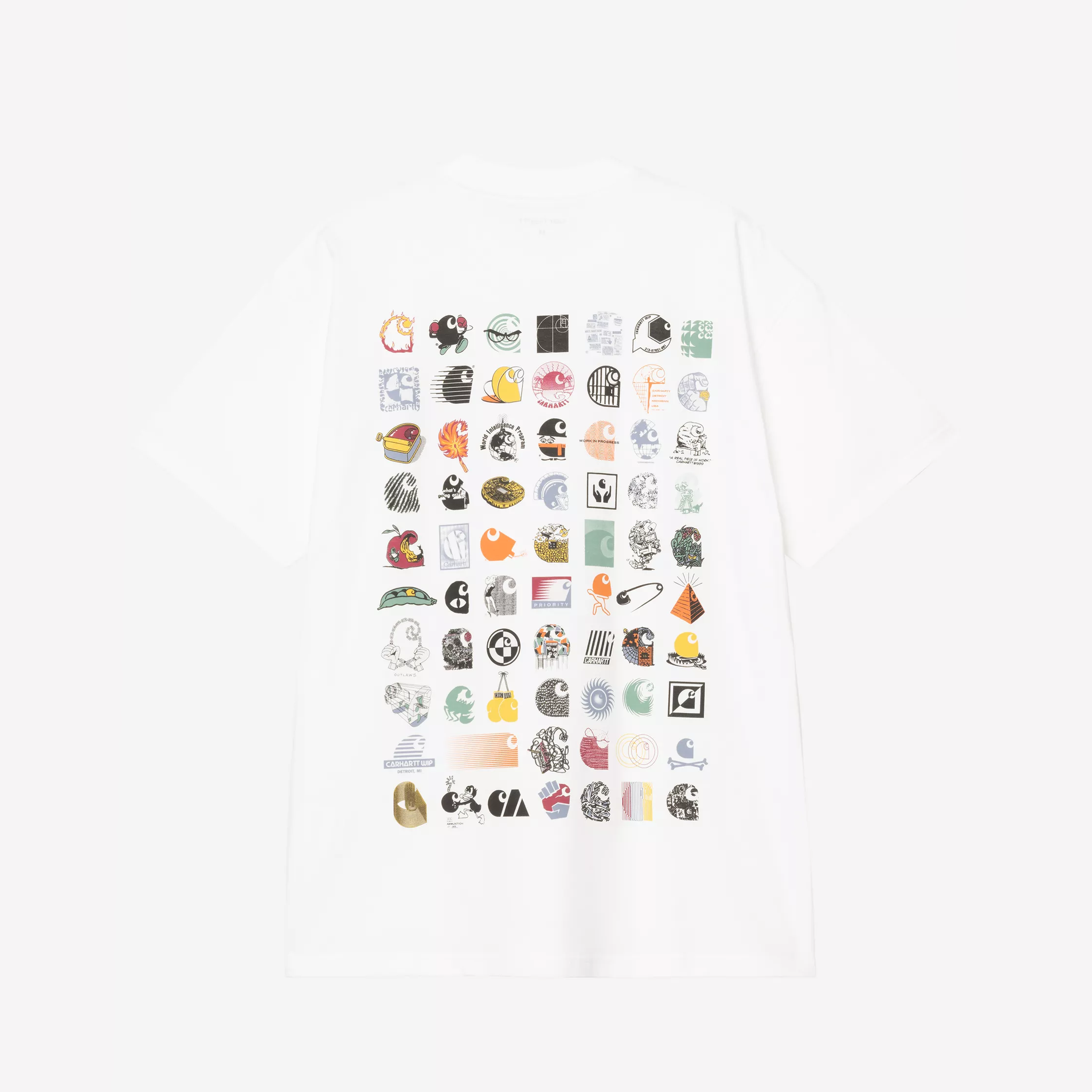 CARHARTT WIP C LOGO ARCHIVE TEE SHIRT WHITE I035439-02