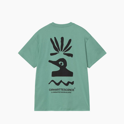 CARHARTT WIP COMPANY T-SHIRT LILY GREEN I036218.3IC