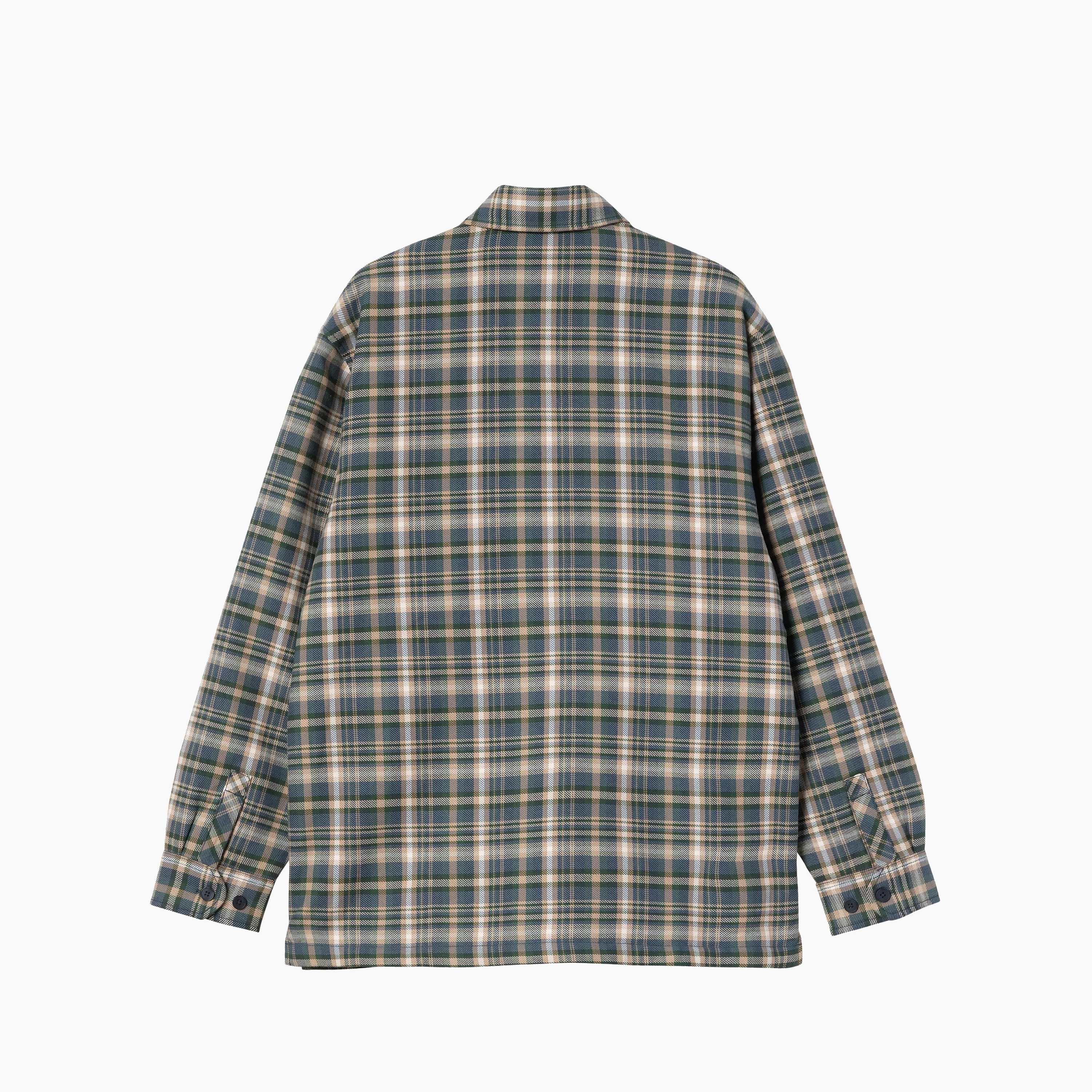 CARHARTT WIP CRONYN SHIRT JAC CHECK DARK NAVY I035312-35R