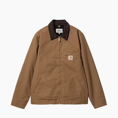 CARHARTT WIP DETROIT JACKET HAMILTON BROWN TOBACCO I033112-00S
