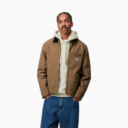 CARHARTT WIP DETROIT JACKET HAMILTON BROWN TOBACCO I033112-00S