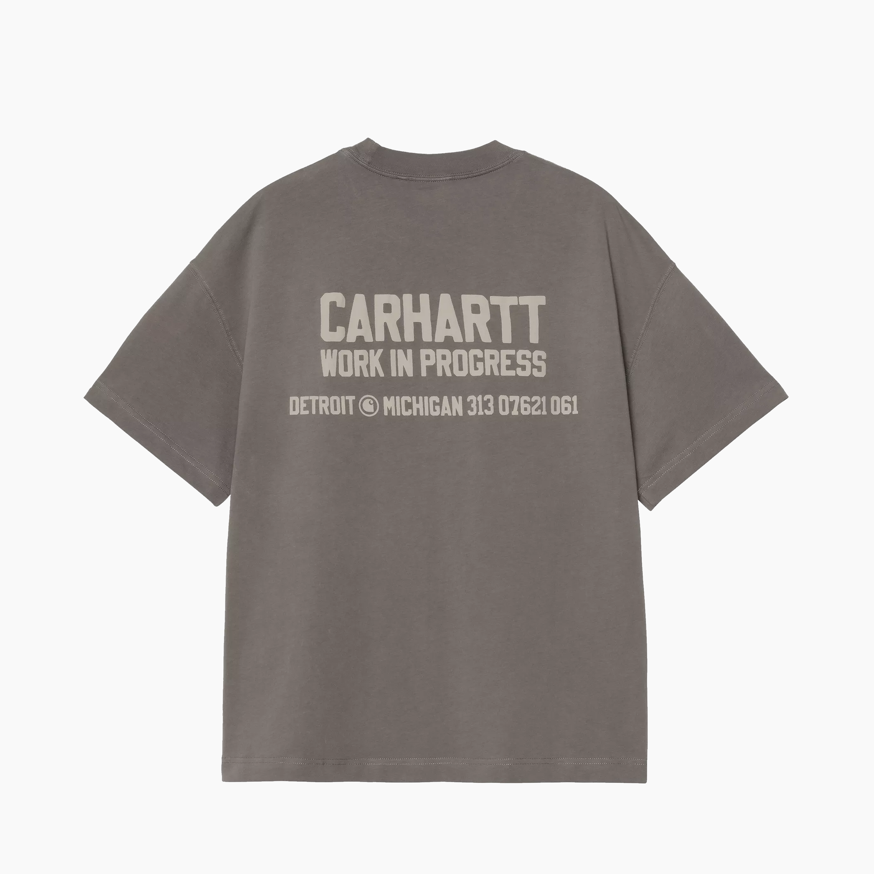 CARHARTT WIP DISTANCE TEE SHIRT GRAPHITE I035449-874J