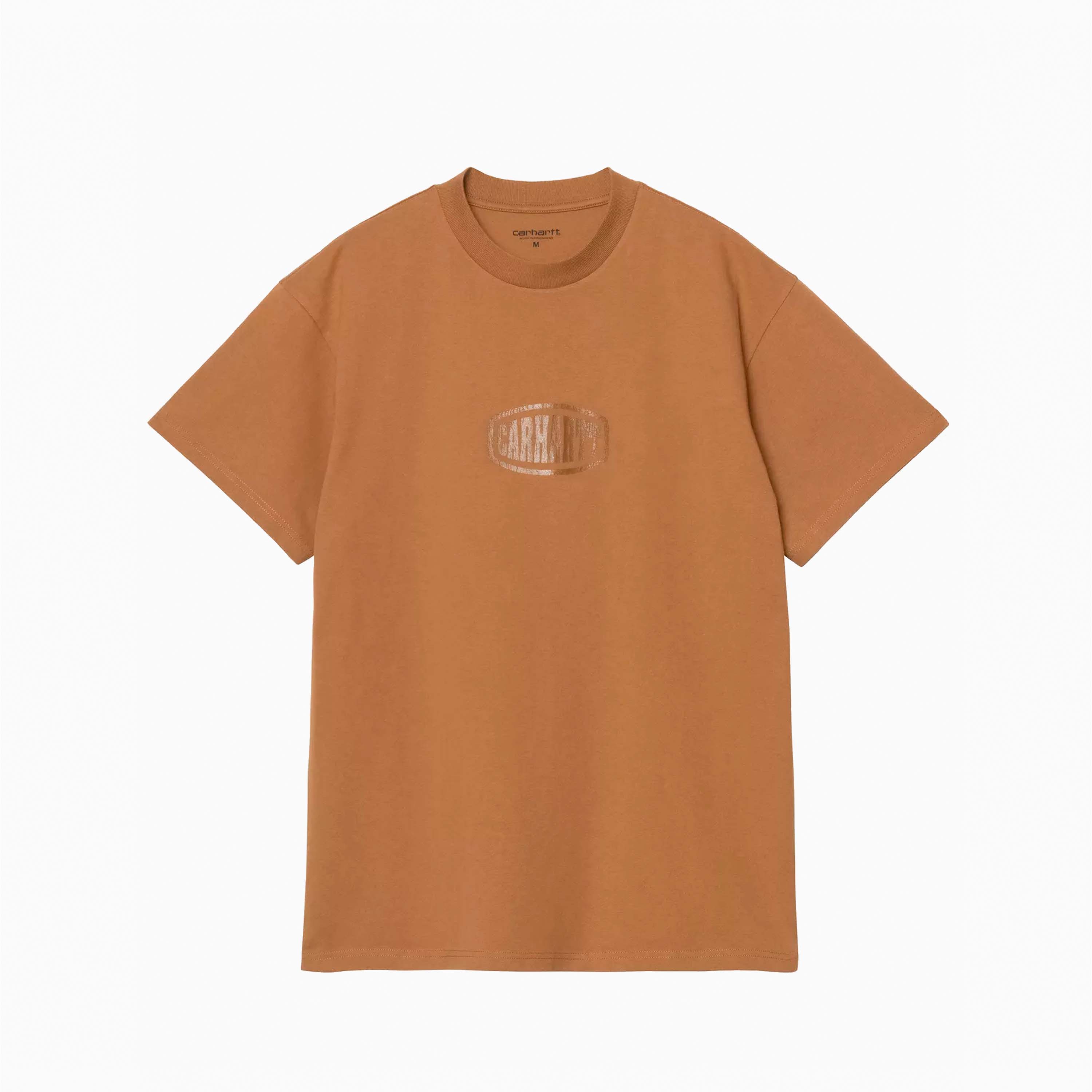 CARHARTT WIP FOUR STAR TEE SHIRT HAMILTON BROWN I035443-HZ