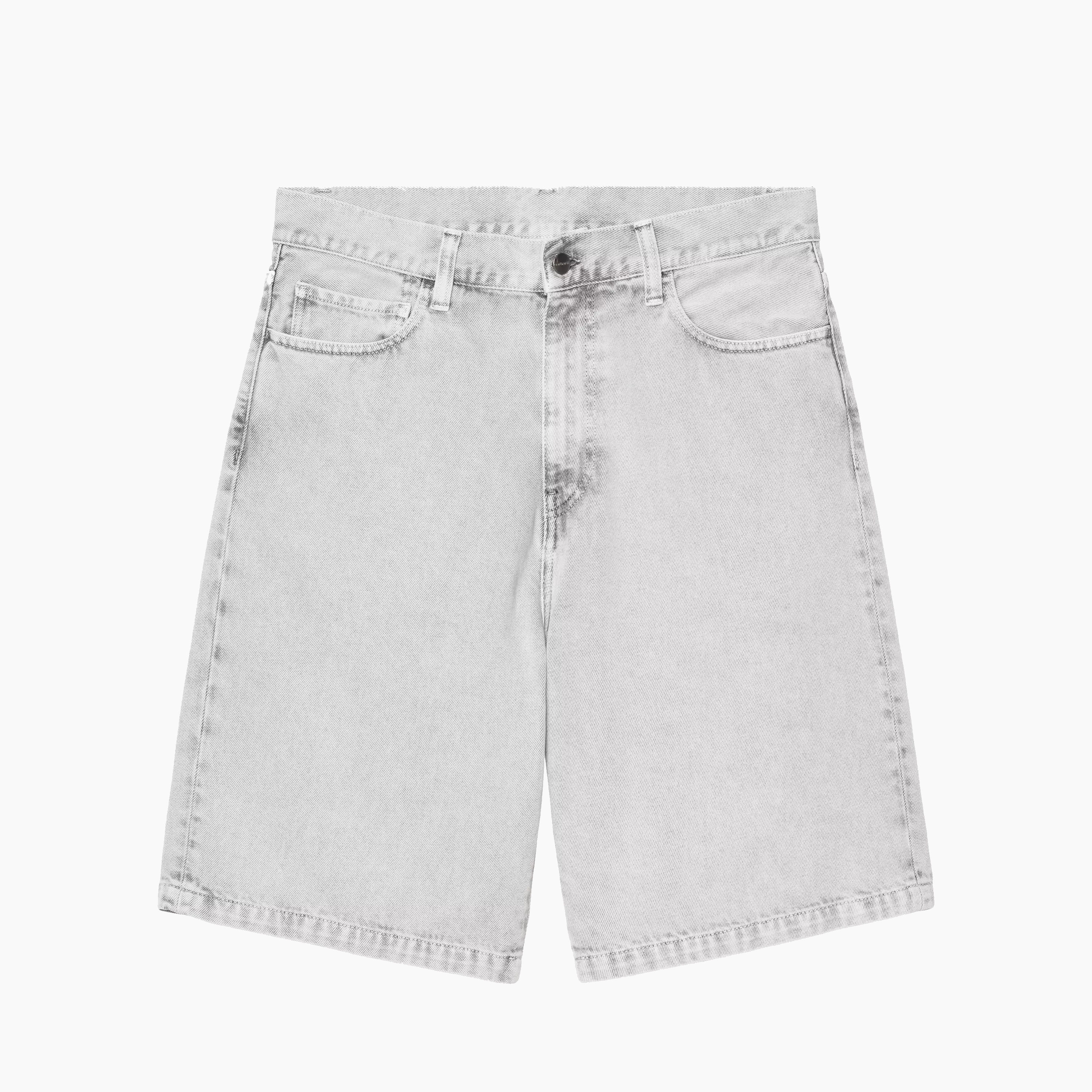 CARHARTT WIP LANDON SHORT BLACK CHALK WASH I036494.89