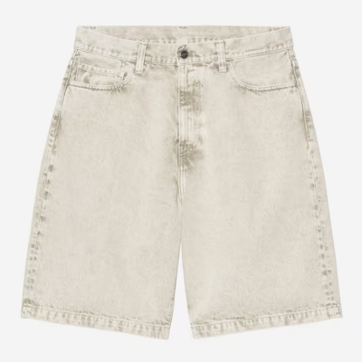 CARHARTT WIP LANDON SHORT OPUNTIA CHALK WASH I036494.2ZX