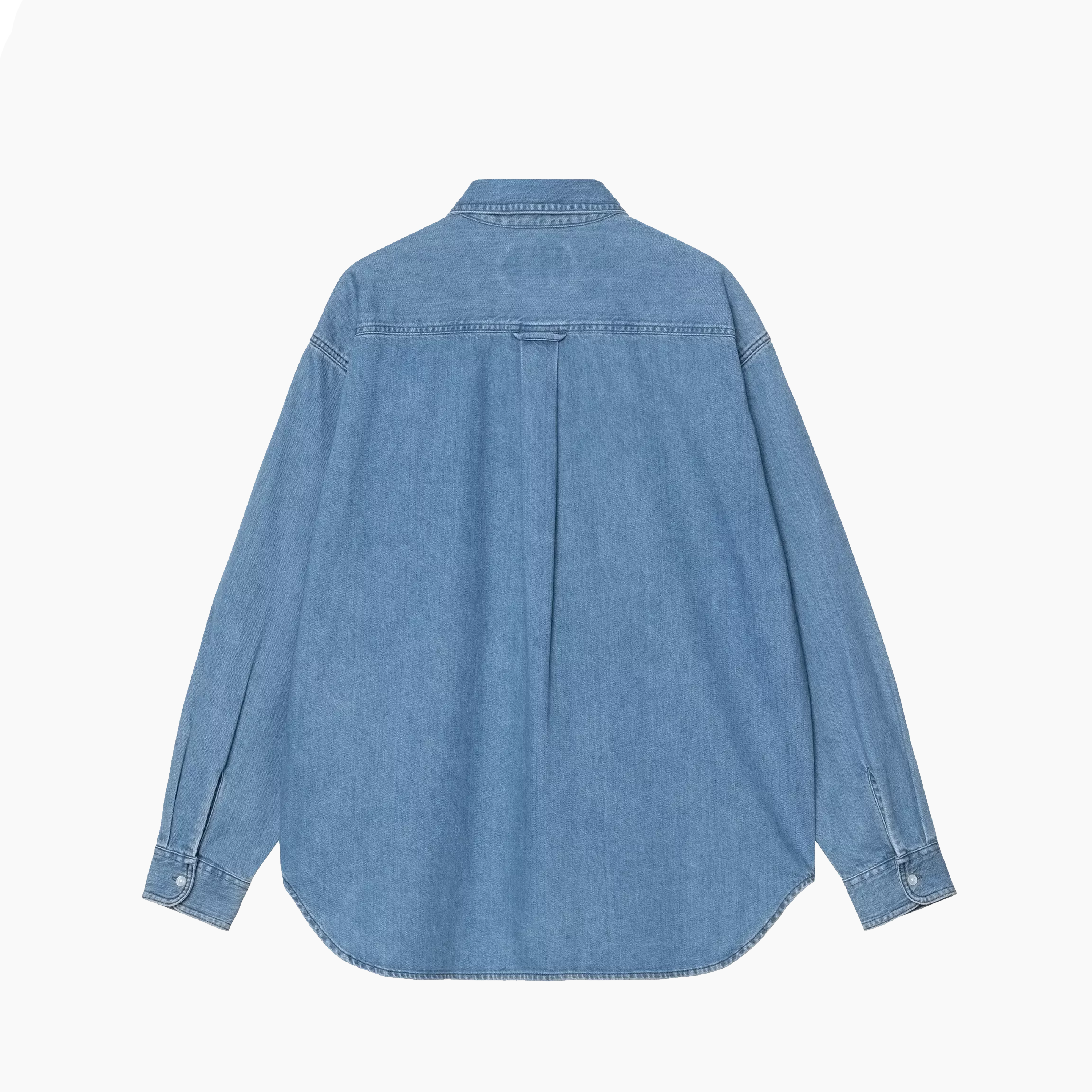 CARHARTT CAMISA LUCAS WIP AZUL LAVADO I034525-0106