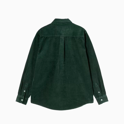 CARHARTT WIP MADISON CORD SHIRT SYCAMORE TREE I029958-39O