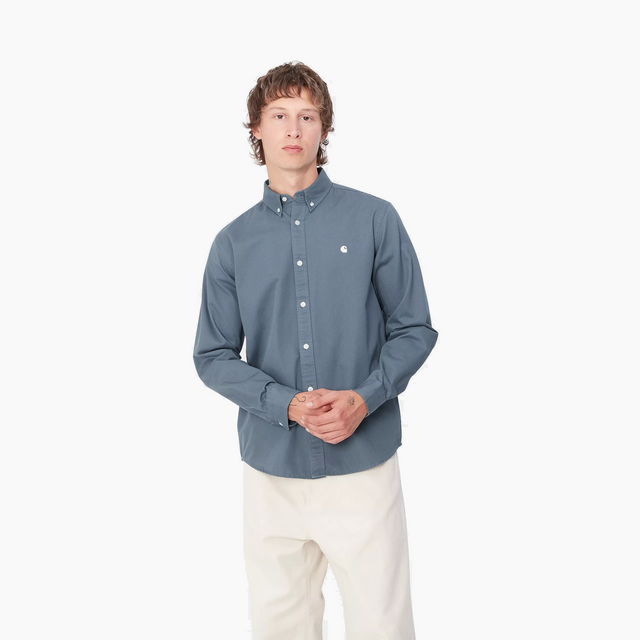 CARHARTT WIP MADISON SHIRT POSITANO - I023339-2E3