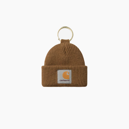 CARHARTT WIP MINI WATCH HAT KEYCHAIN HAMILTON BRWON I036420.HZ