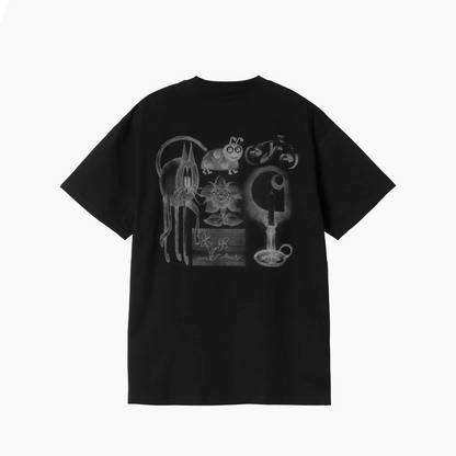 CARHARTT WIP W' S/S OKNICEOK T-SHIRT SCHWARZ I035507-89