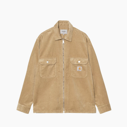 CARHARTT WIP REYNOLD SHIRT JAC LEATHER RINSED I036049-8Y