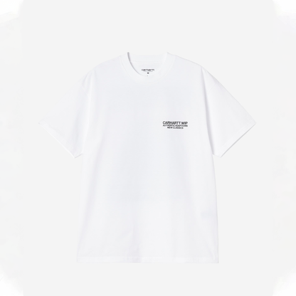 CARHARTT WIP SEAN HAMILTON 03 T-SHIRT WHITE I036270-02